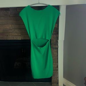 Aritzia Wilfred Free Cut Out Knit Mini Dress, Size M